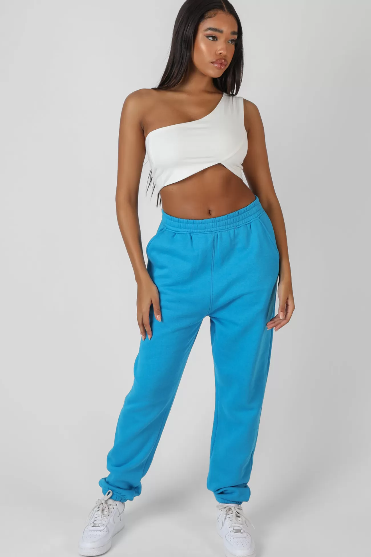 Public Desire 90's Oversized Joggers Ai Blue Sale