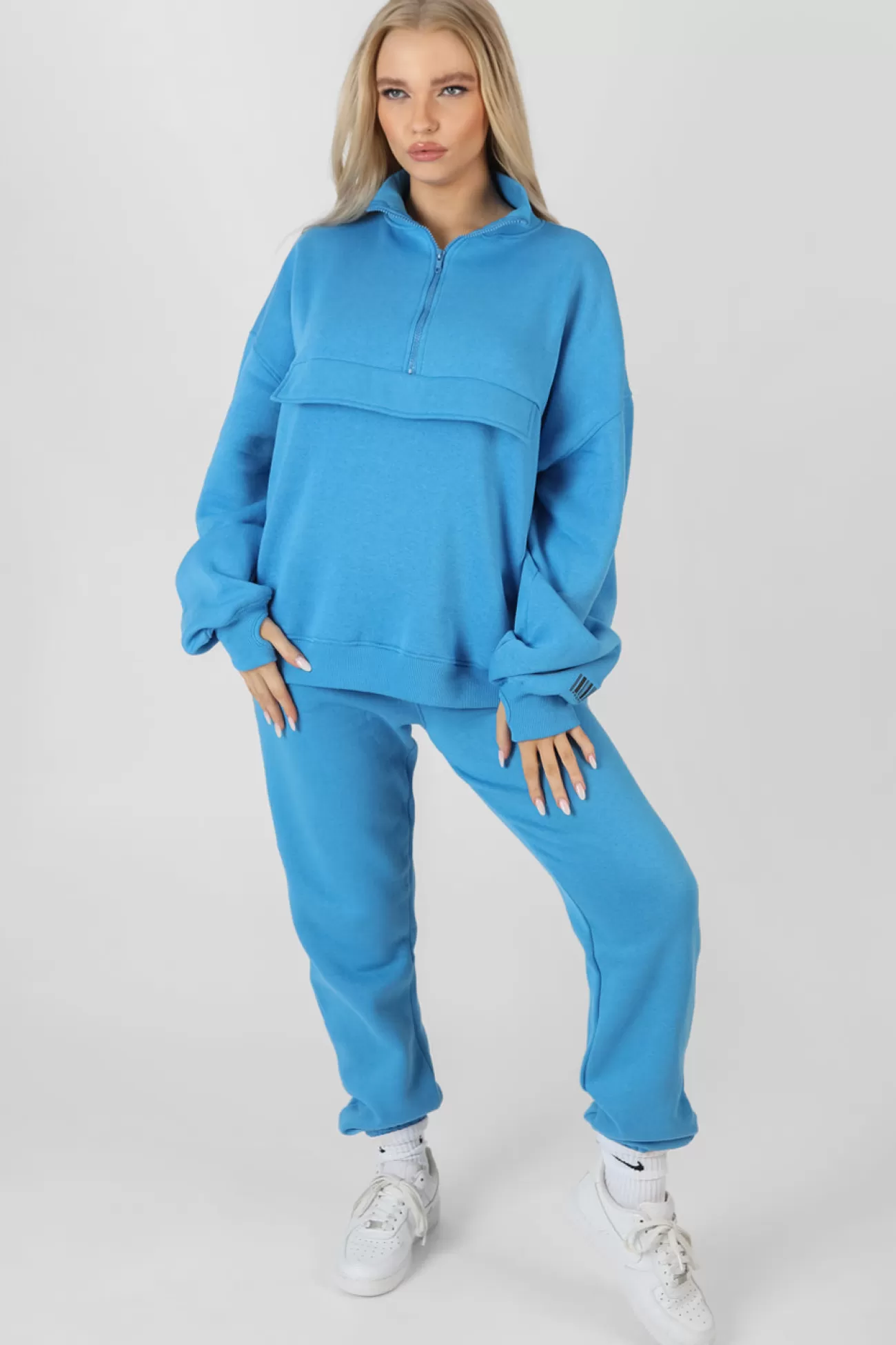 Public Desire 90S Oversized Joggers Blue Best