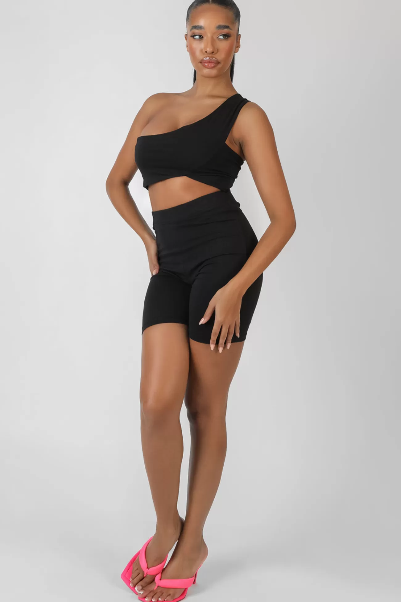 Public Desire Asymmetric Bralet Black Store