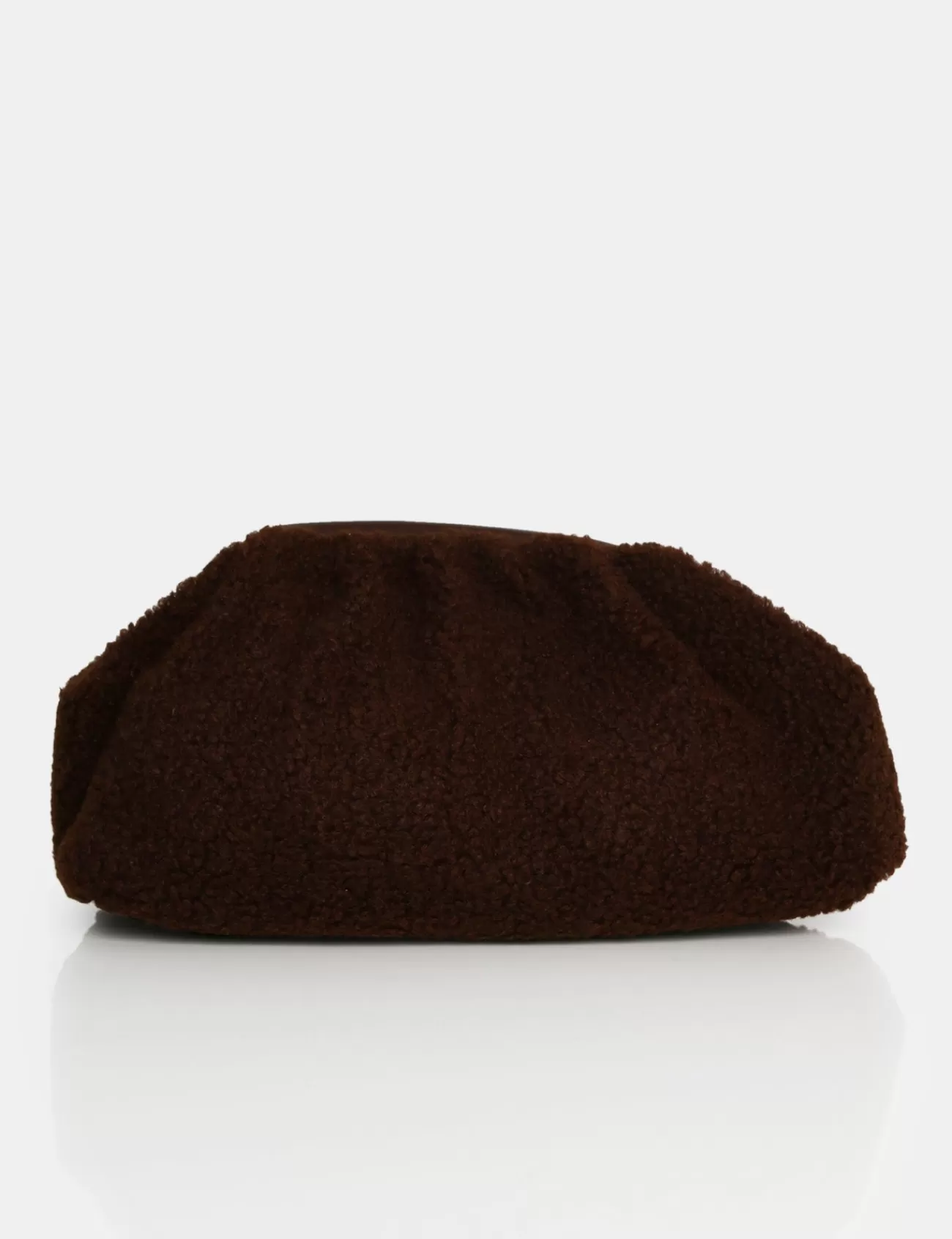 Public Desire Compatible Teddy Clutch Bag Brown Discount