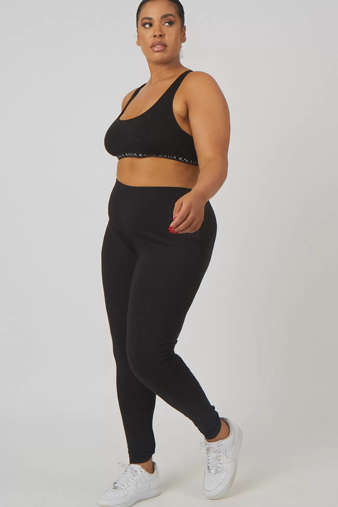 Public Desire Curve Basic Legging Black Fashion