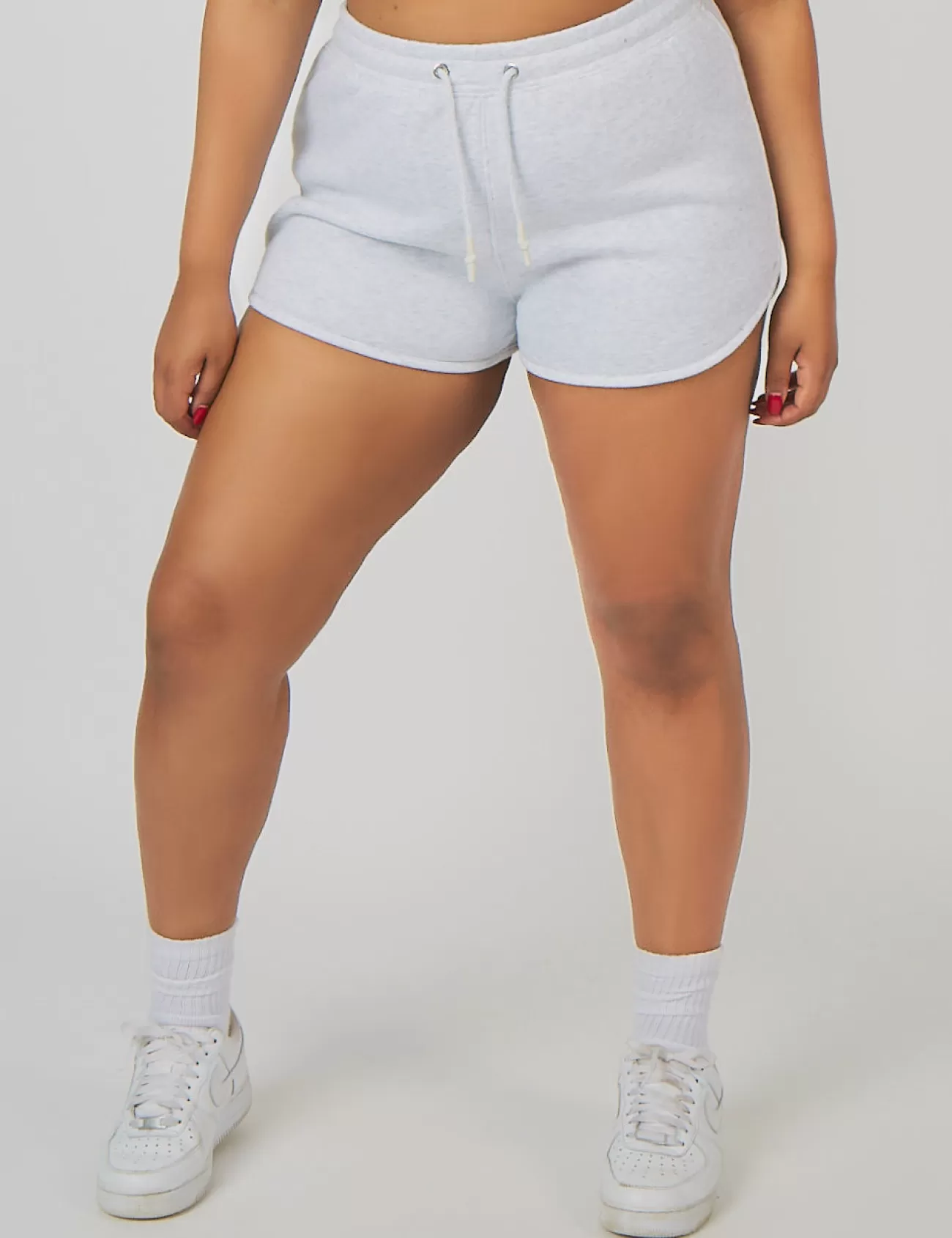Public Desire Curve Booty Short Oatmeal Marl Online