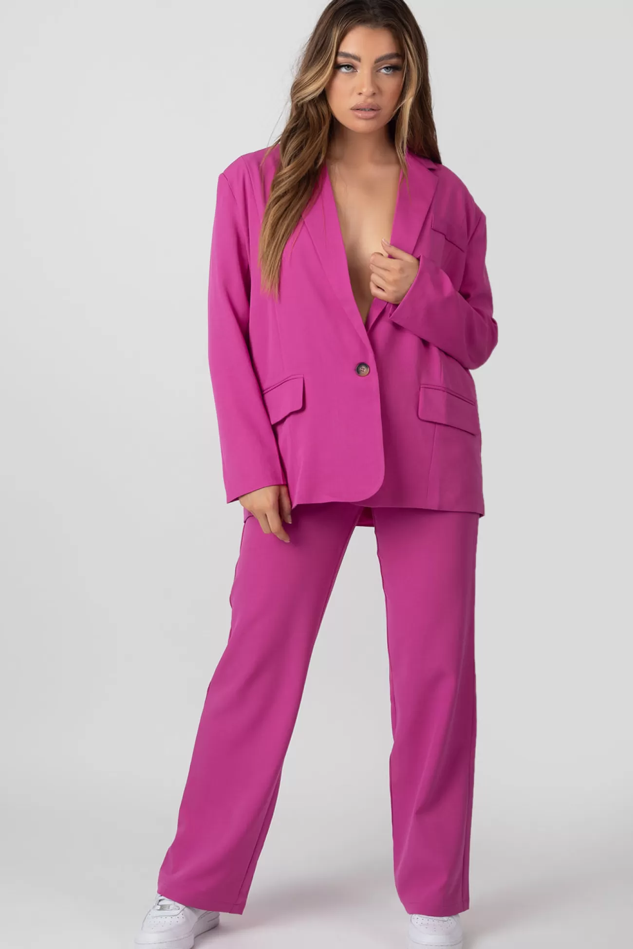 Public Desire Dad Trousers Pink Outlet