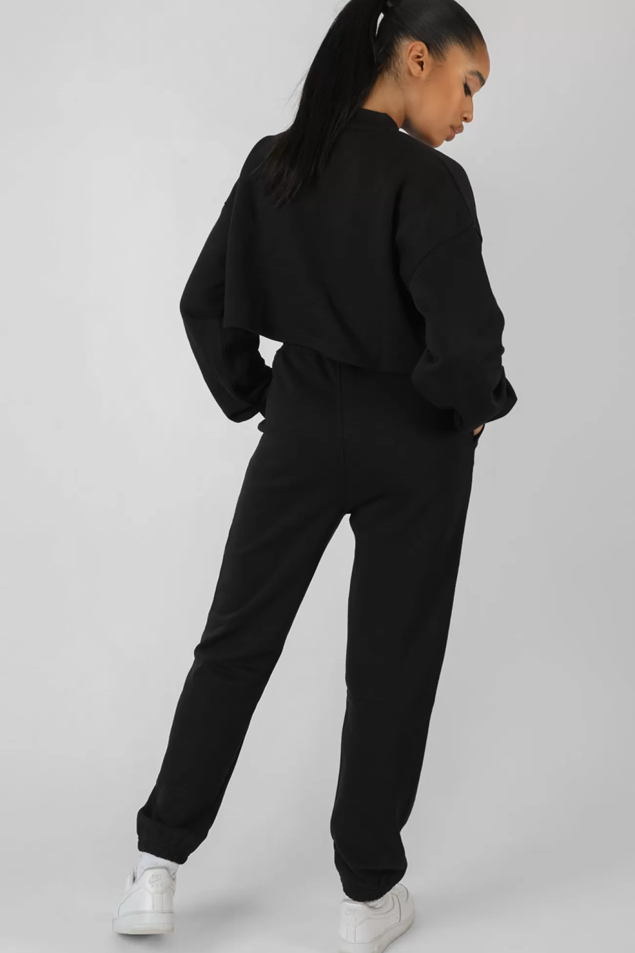 Public Desire Kaiia Self Love Club Joggers Black Fashion