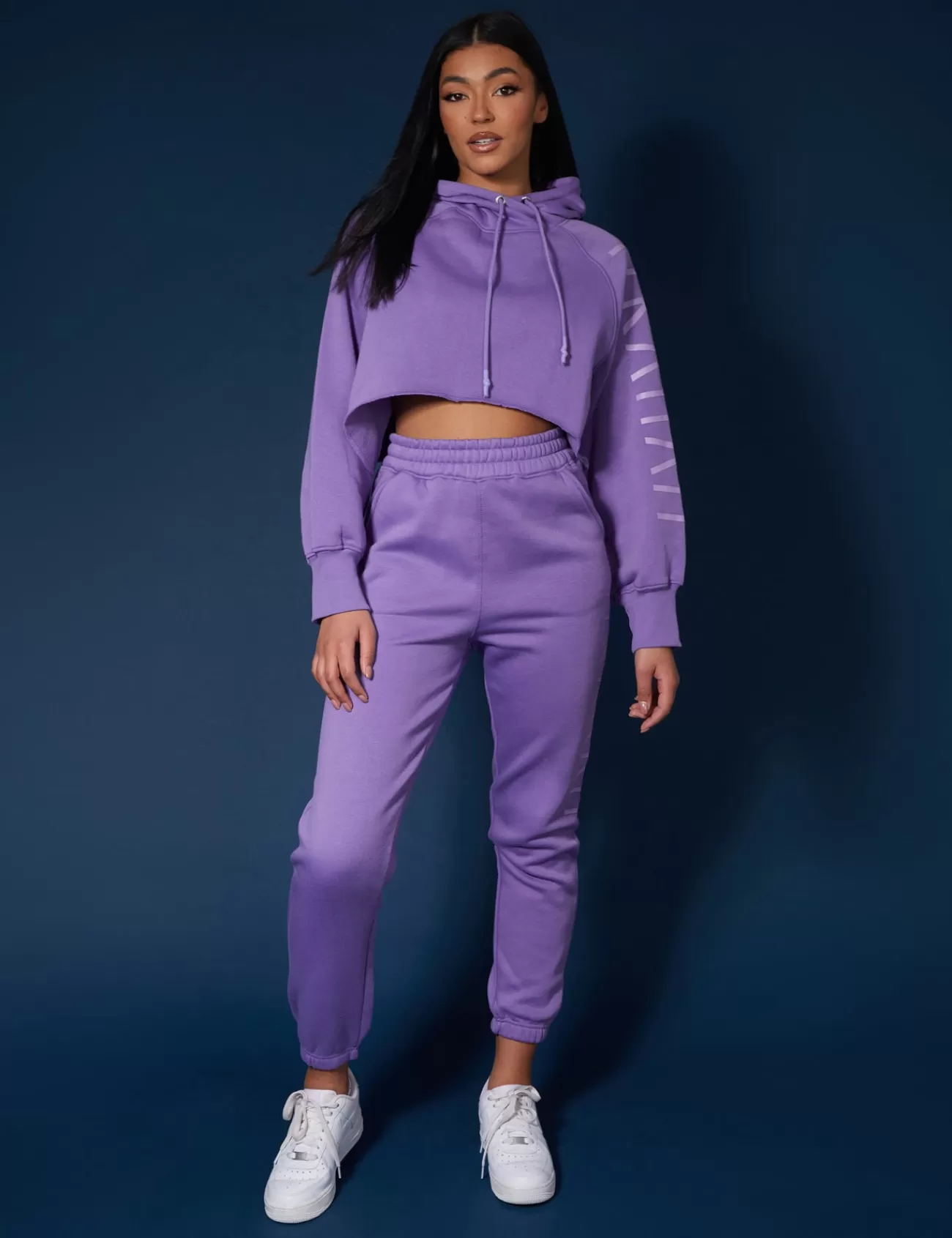 Public Desire Kaiia Slogan 90's Joggers Violet Sale