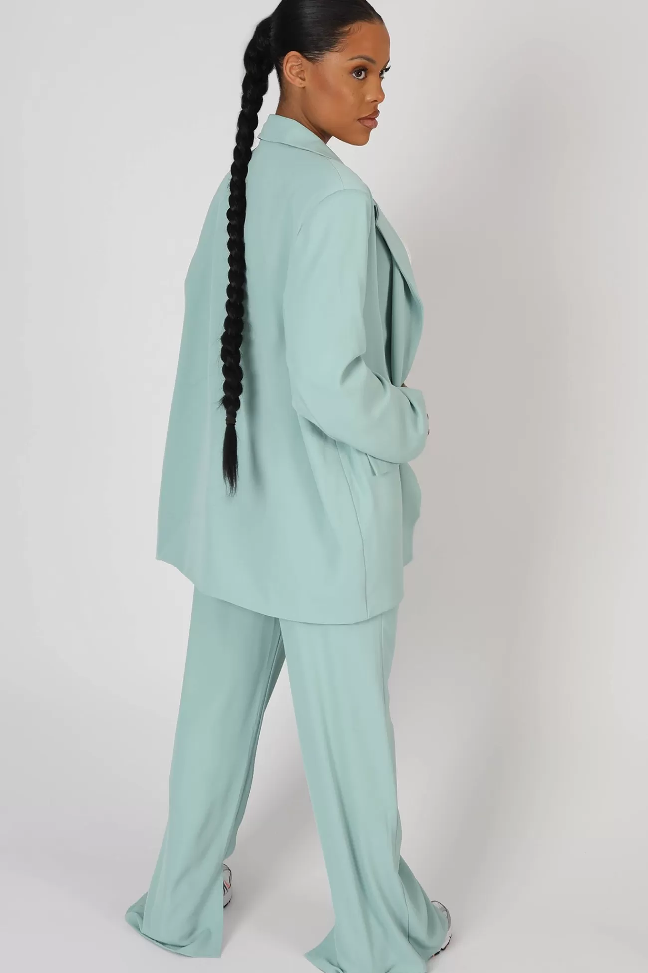 Public Desire Oversized Dad Blazer Peppermint Shop
