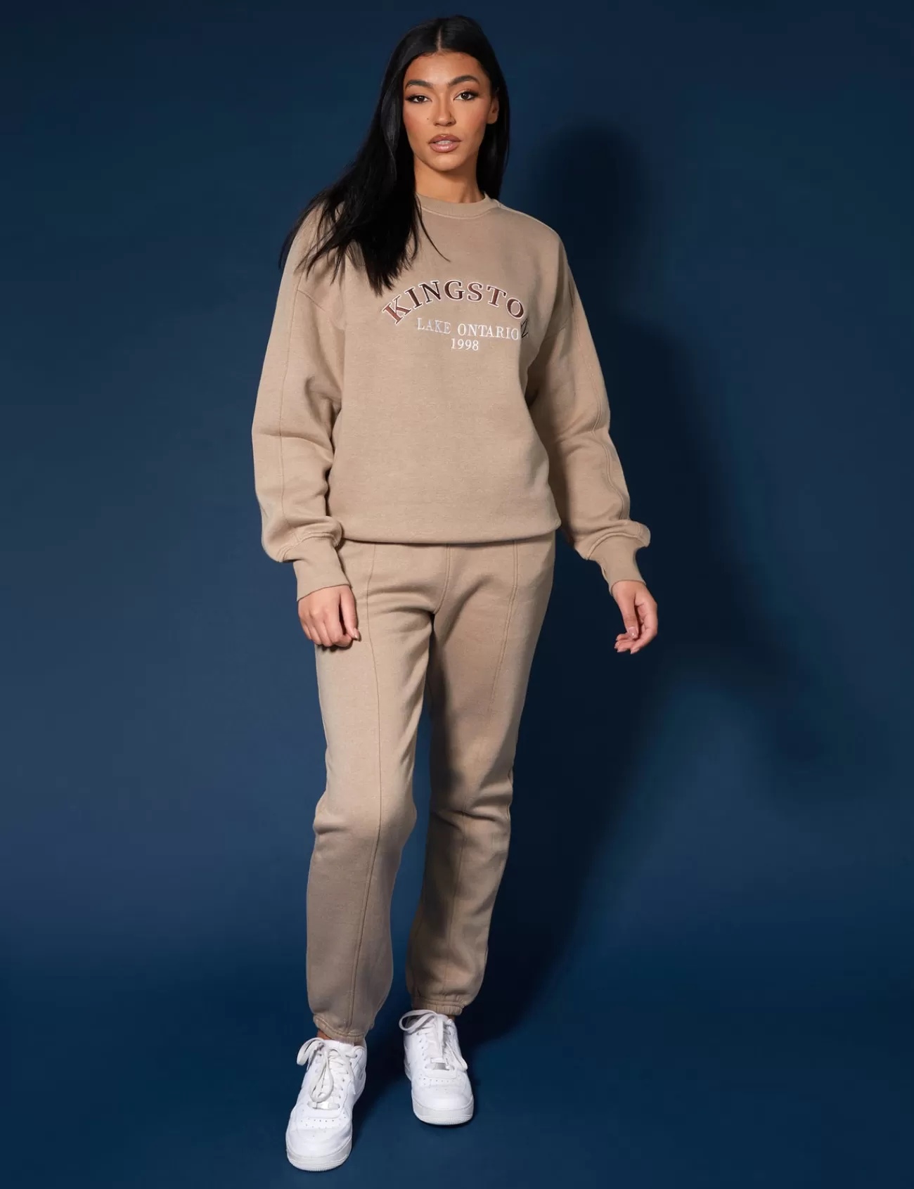 Public Desire Seam Front 90S Joggers Ash Clearance