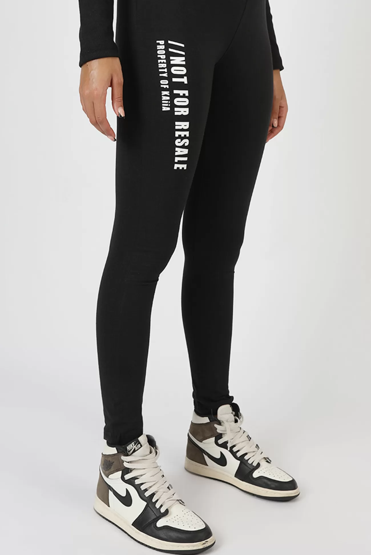 Public Desire Slogan Legging Black Best Sale