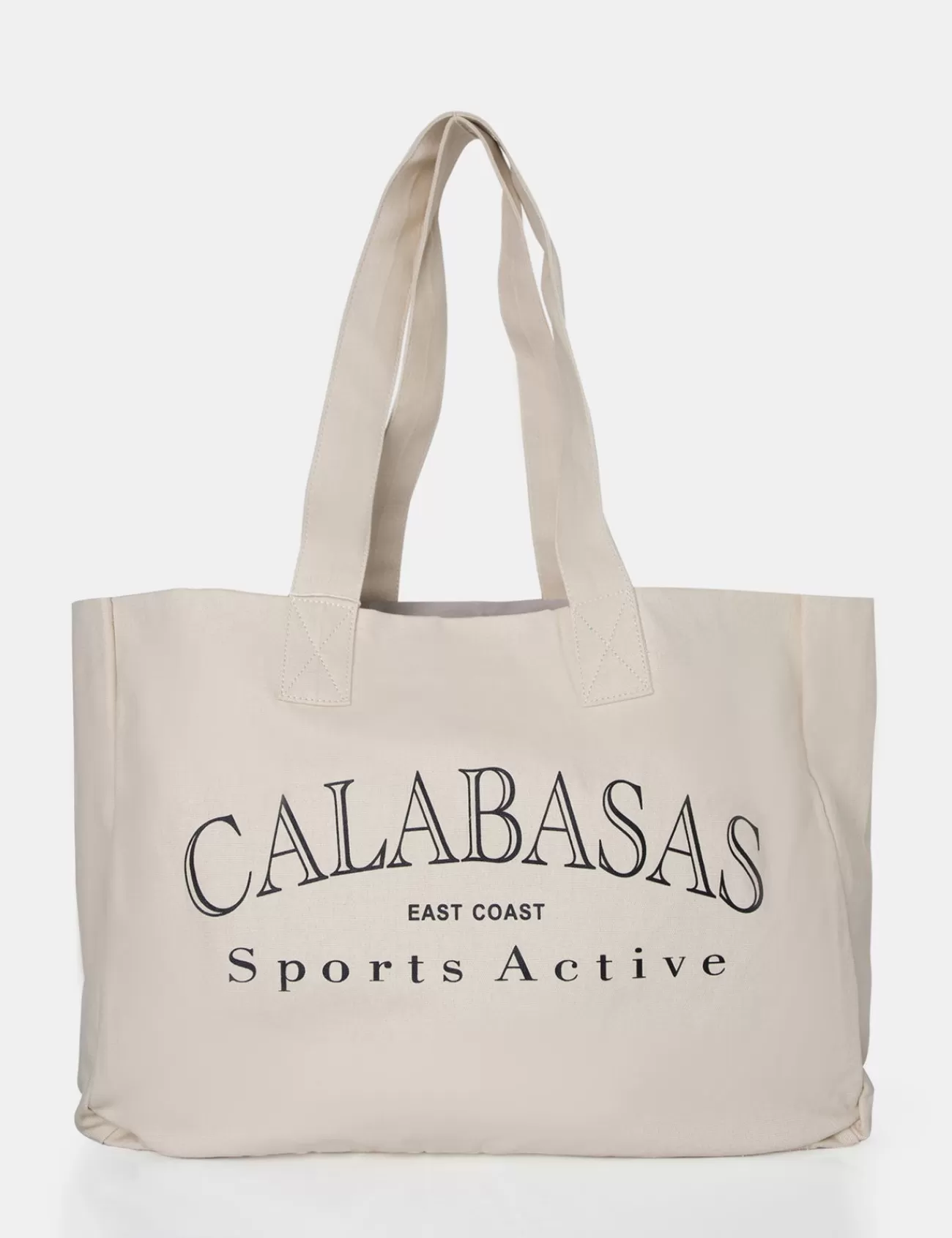 Public Desire The Calabasas Oversized Canvas Tote Bag Off White Shop