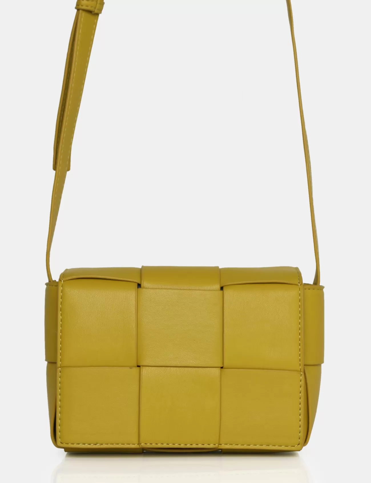 Public Desire The Gianna Mini Crossbody Shoulder Bag Chartreusse Fashion