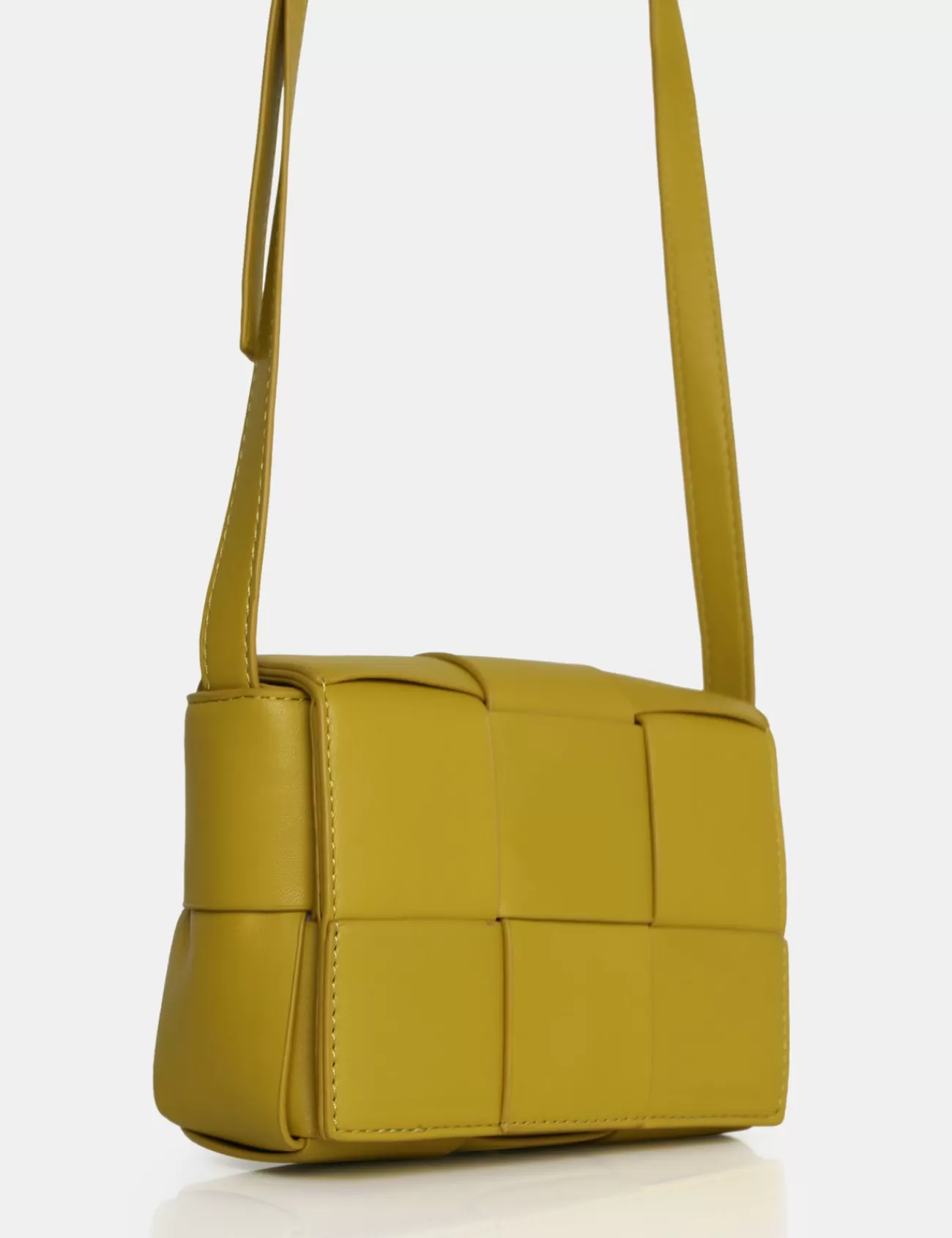 Public Desire The Gianna Mini Crossbody Shoulder Bag Chartreusse Fashion