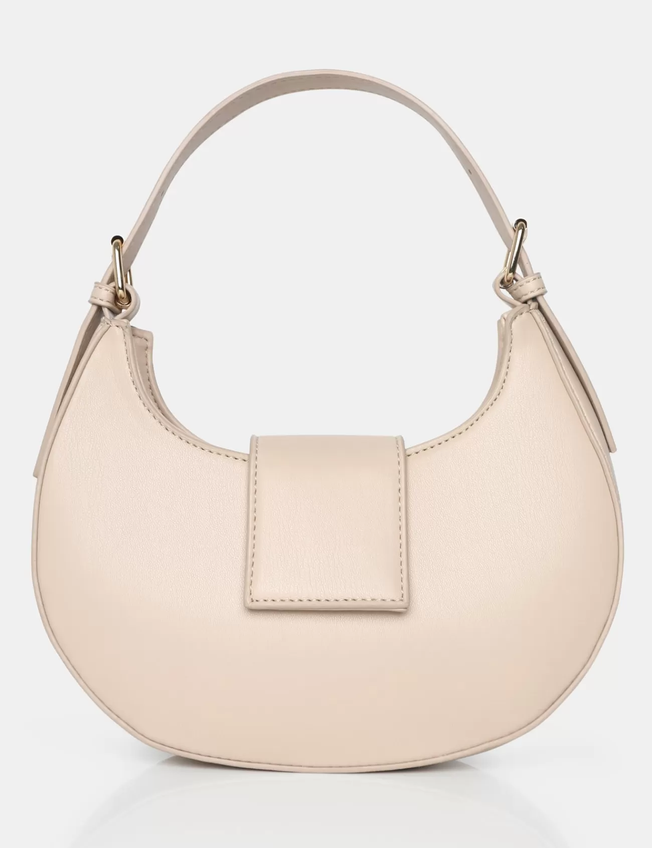Public Desire The Irie Pu Circular Buckle Strap Grab Bag Stone Cheap