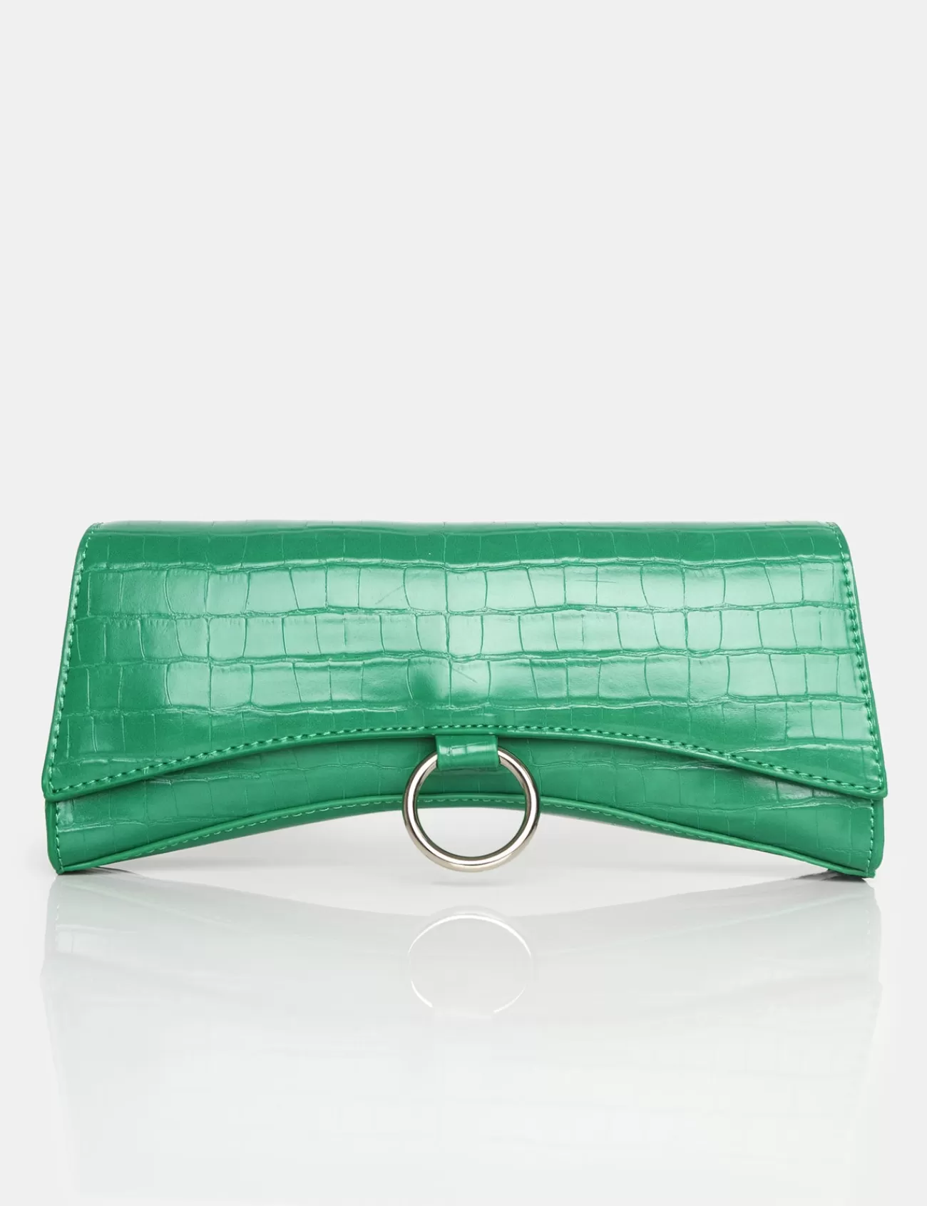 Public Desire The Kemi Arched Crossbody Mini Handbag Green Outlet