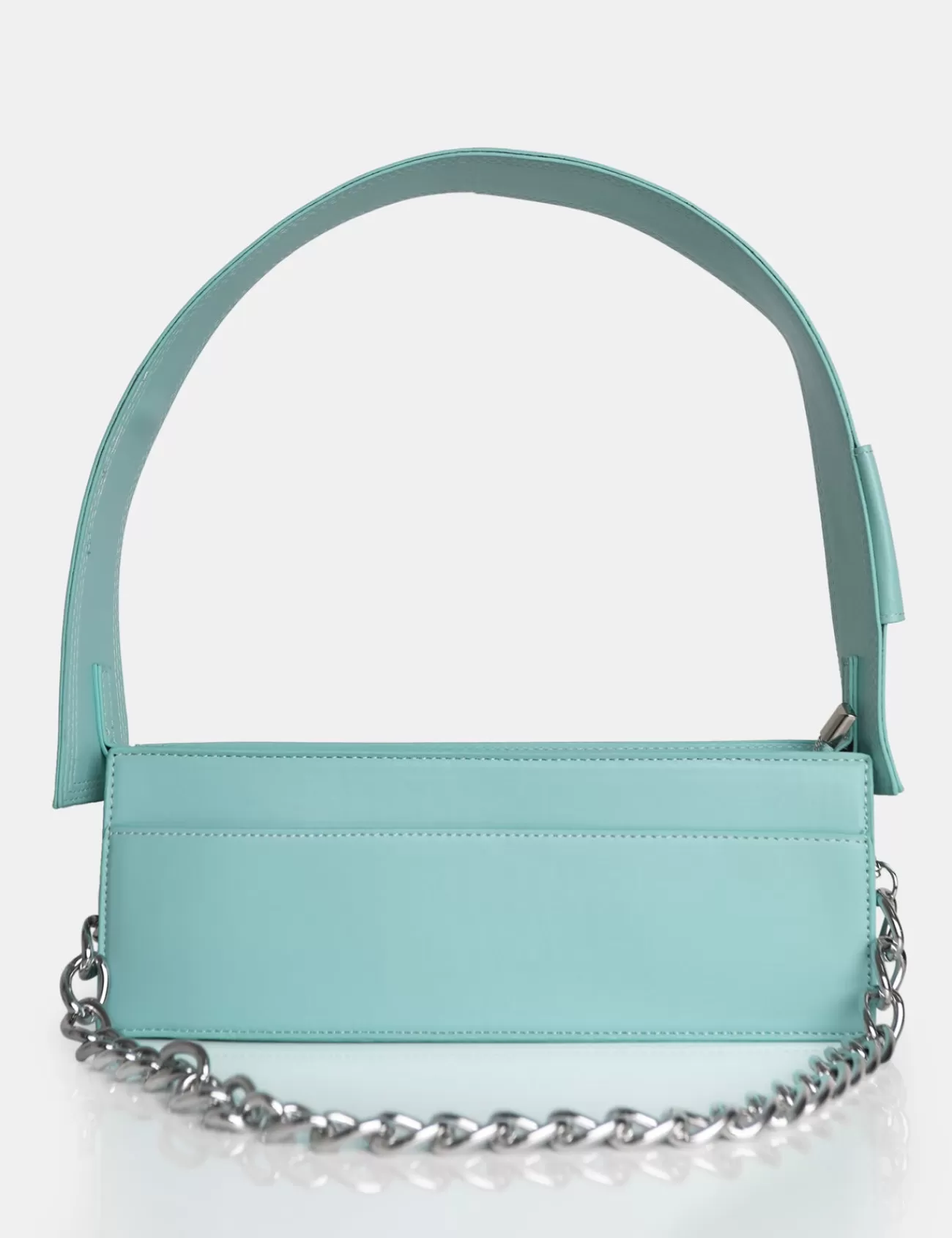 Public Desire The Koa Long Chain Detail Shoulder Bag Mint Store