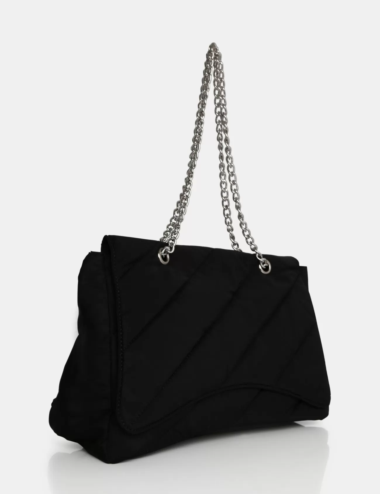 Public Desire The Laina Nylon Tote Bag Black Sale