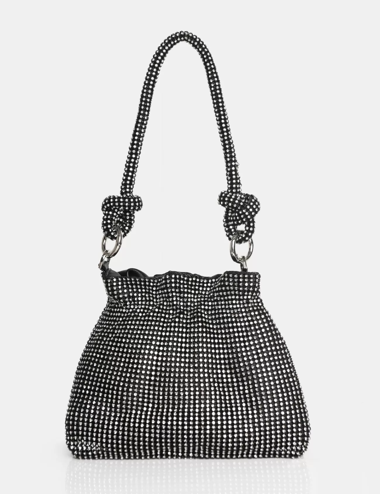 Public Desire The Lake Diamante Mini Bag Black Sale
