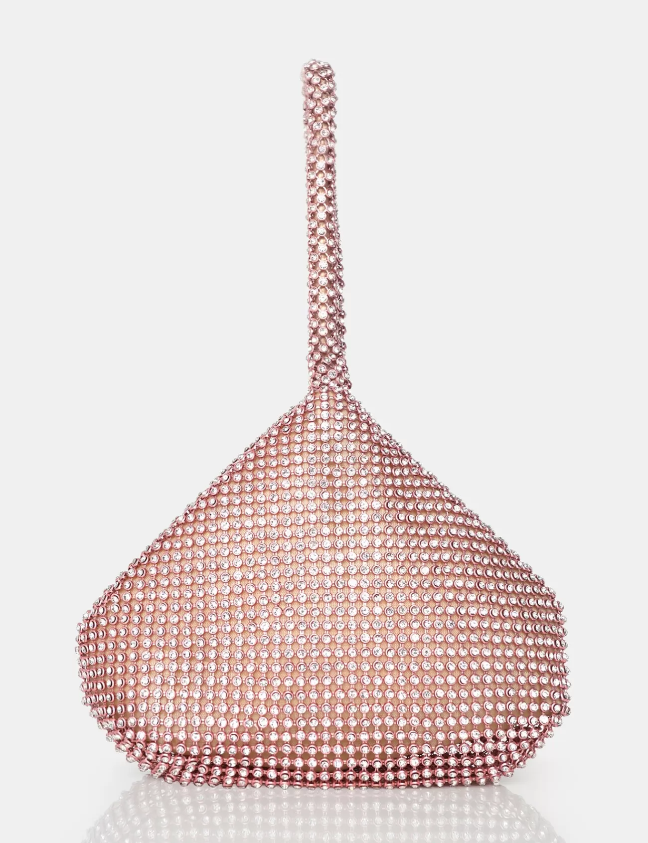 Public Desire The Lavender Diamante Mini Pouch Party Bag Champagne Hot