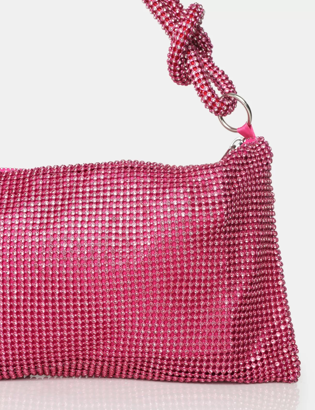 Public Desire The Lillia Diamante Bag Pink Cheap