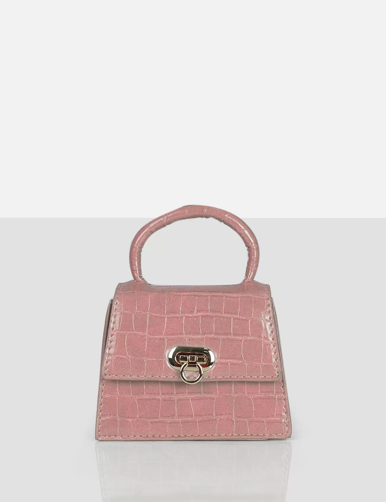 Public Desire The Lilly Textured Mini Bag Pink Hot