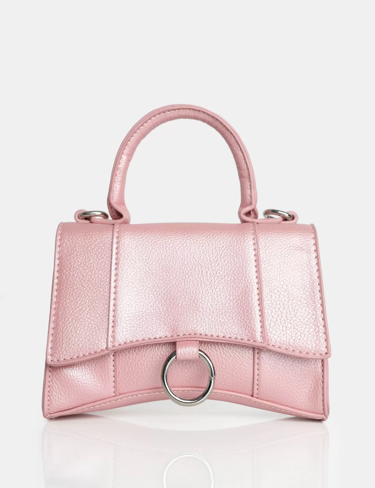 Public Desire The Luana Iridescent Mini Bag Pink Store