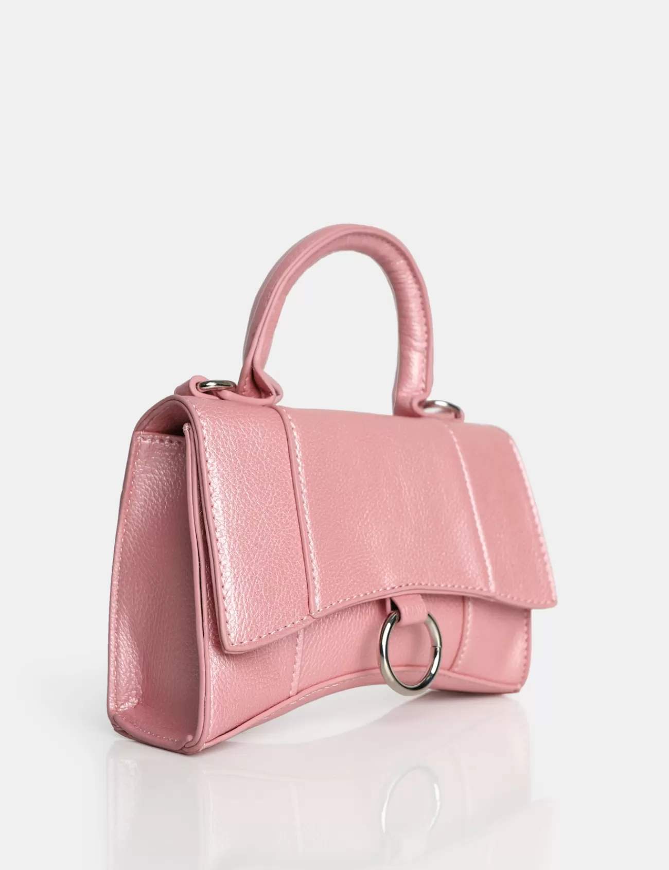 Public Desire The Luana Iridescent Mini Bag Pink Store