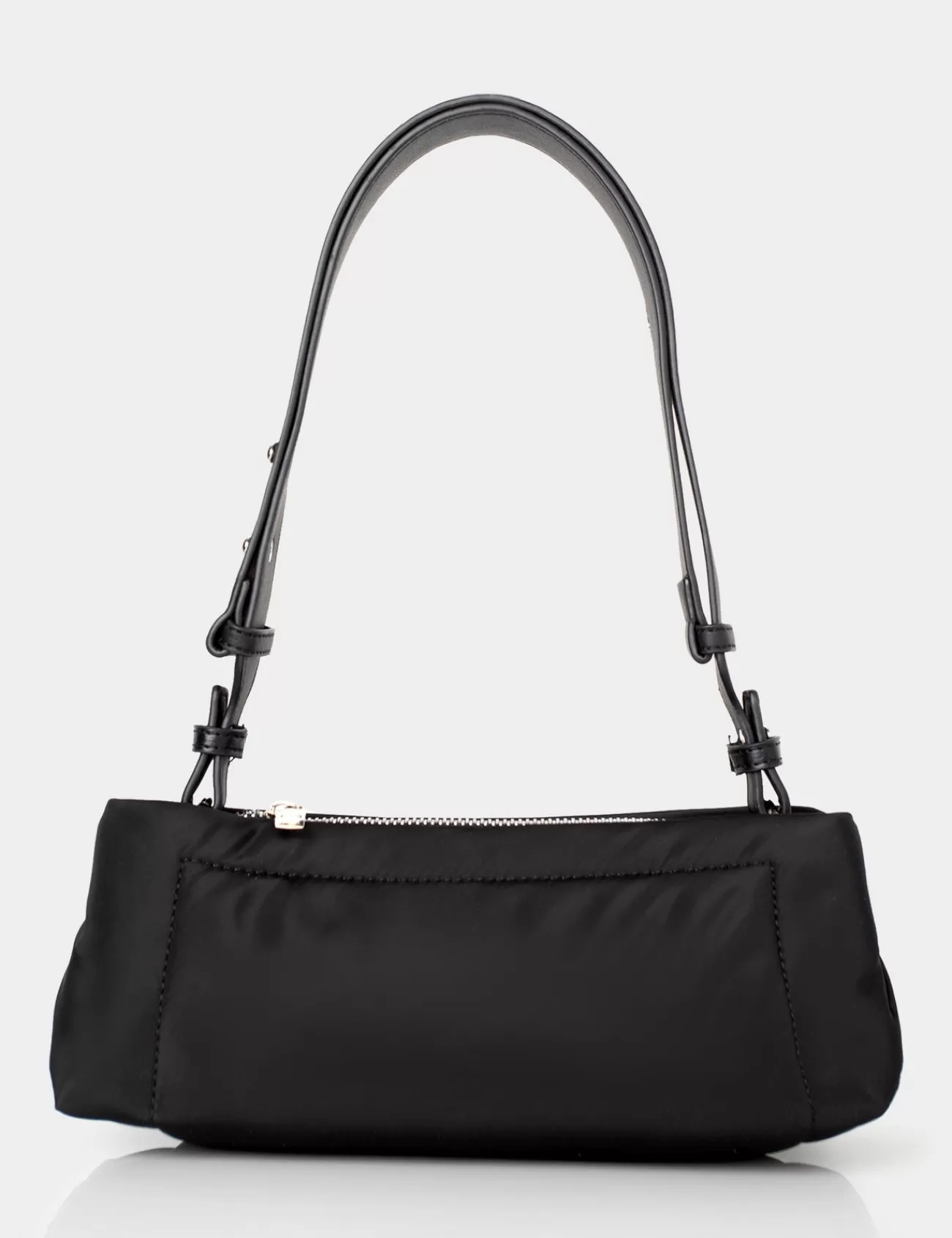 Public Desire The Ludo Nylon Elongated Shoulder Bag Black Cheap