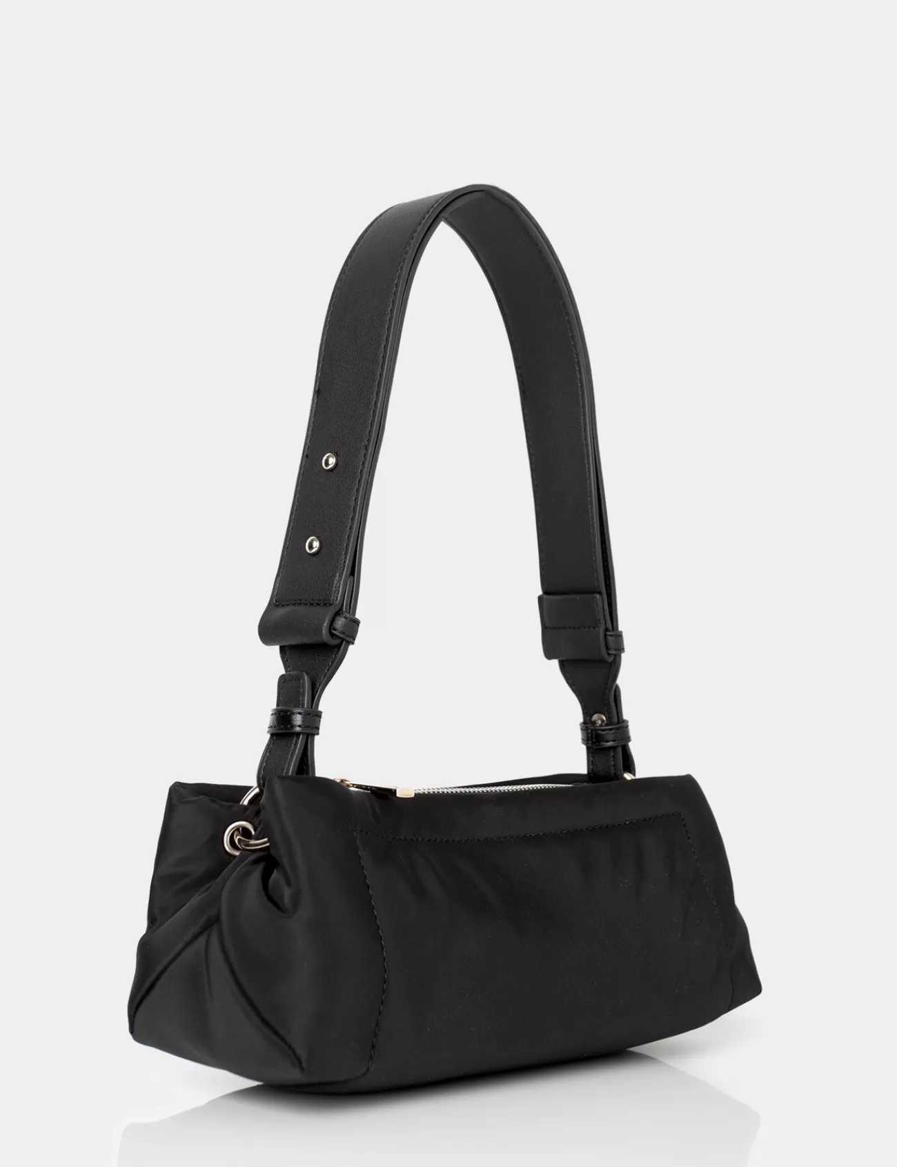 Public Desire The Ludo Nylon Elongated Shoulder Bag Black Cheap