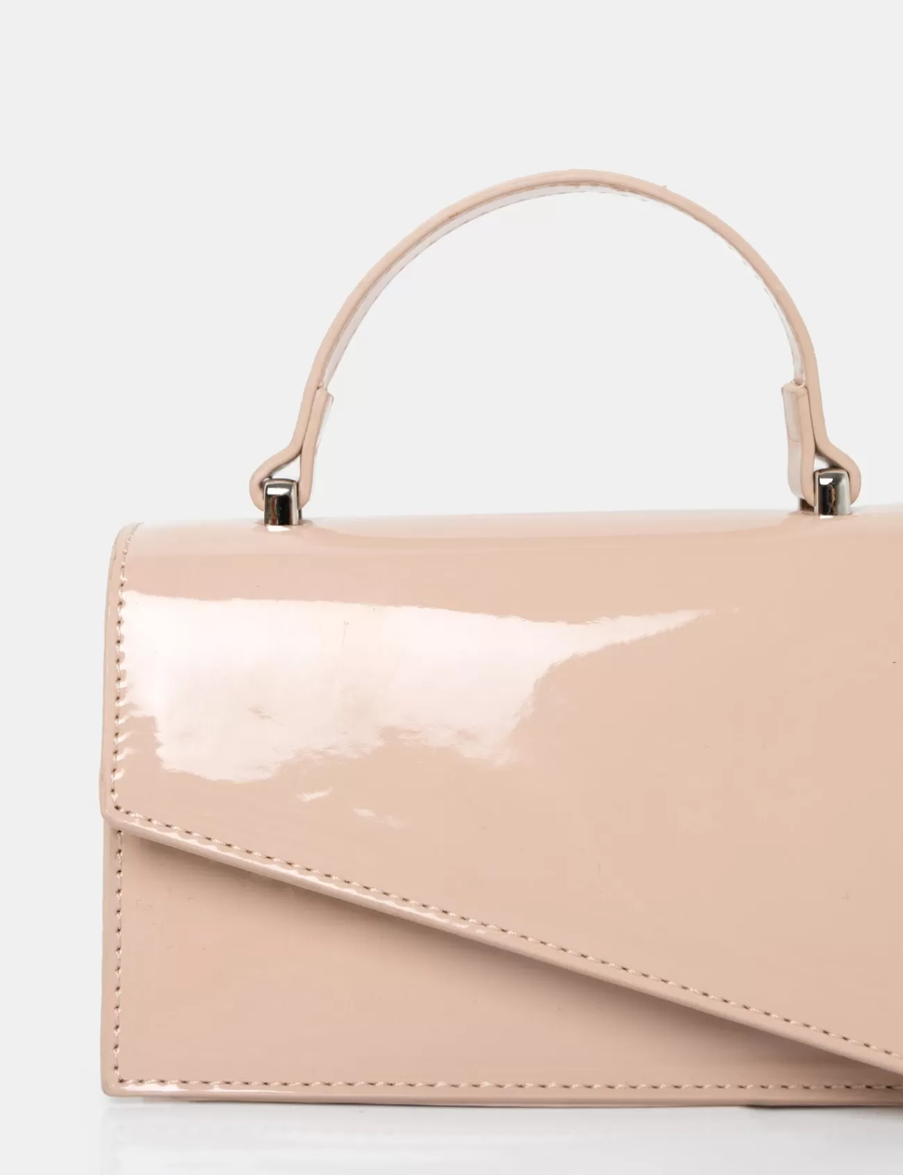 Public Desire The Penny Patent Mini Bag Nude Sale