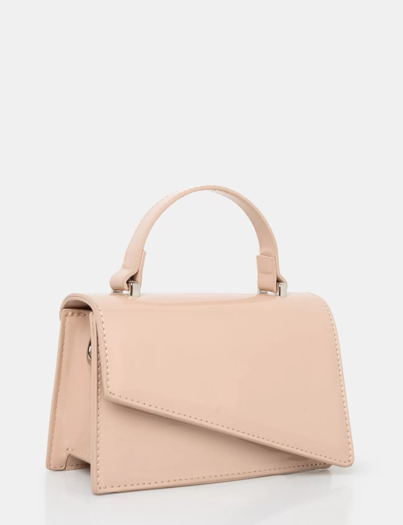 Public Desire The Penny Patent Mini Bag Nude Sale