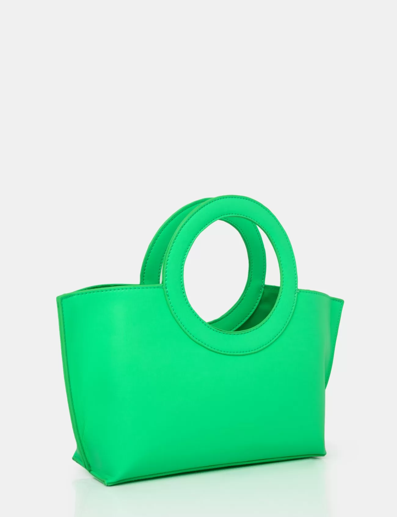 Public Desire The Rae Circlur Handle Grab Bag Lime Best