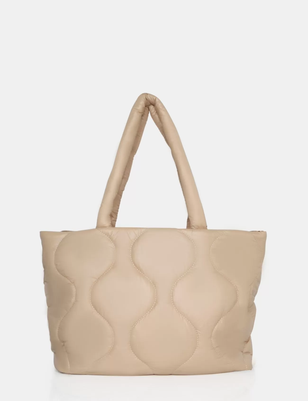 Public Desire The Rudy Nylon Tote Bag Stone Discount