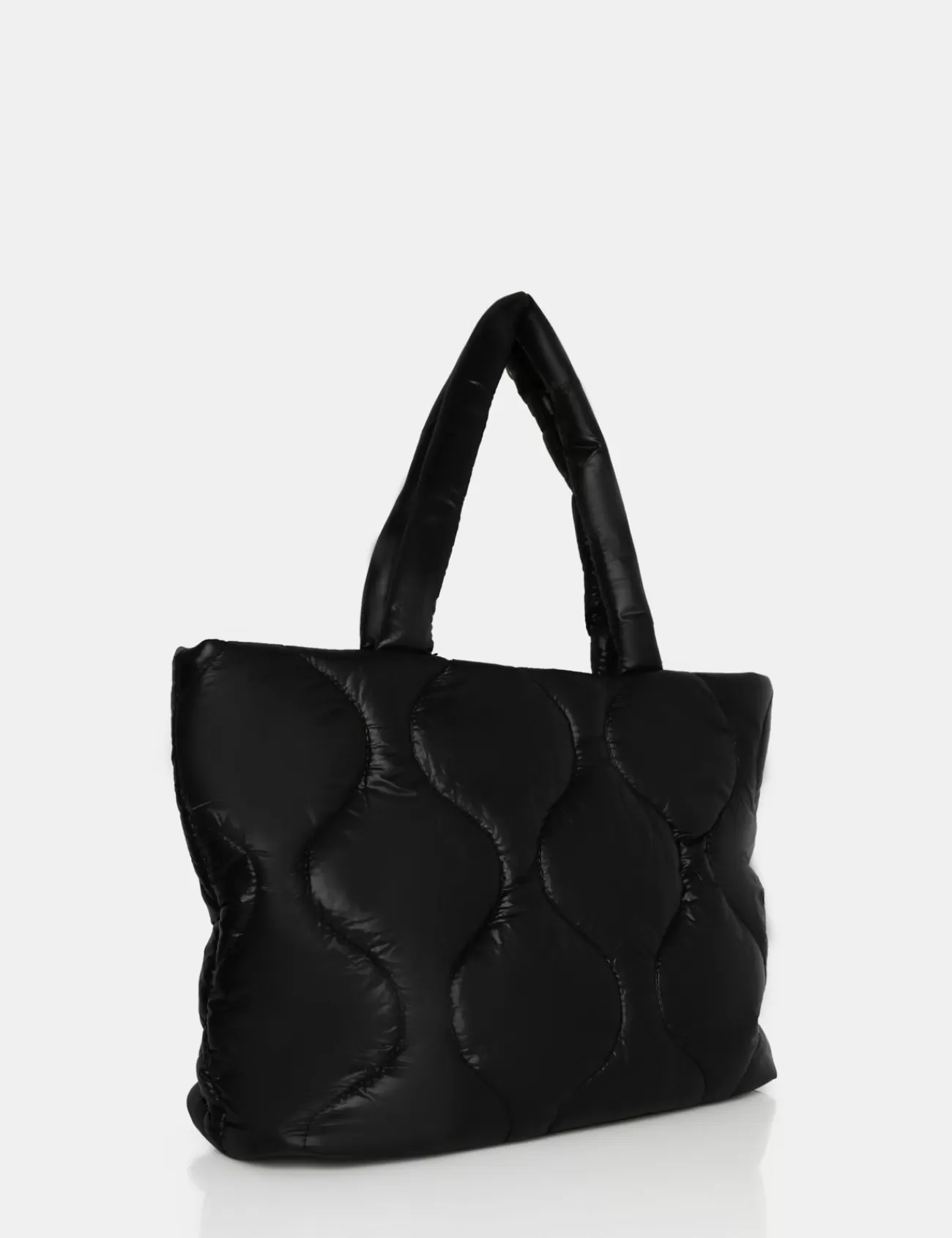 Public Desire The Rudy Nylon Tote Bag Black Clearance