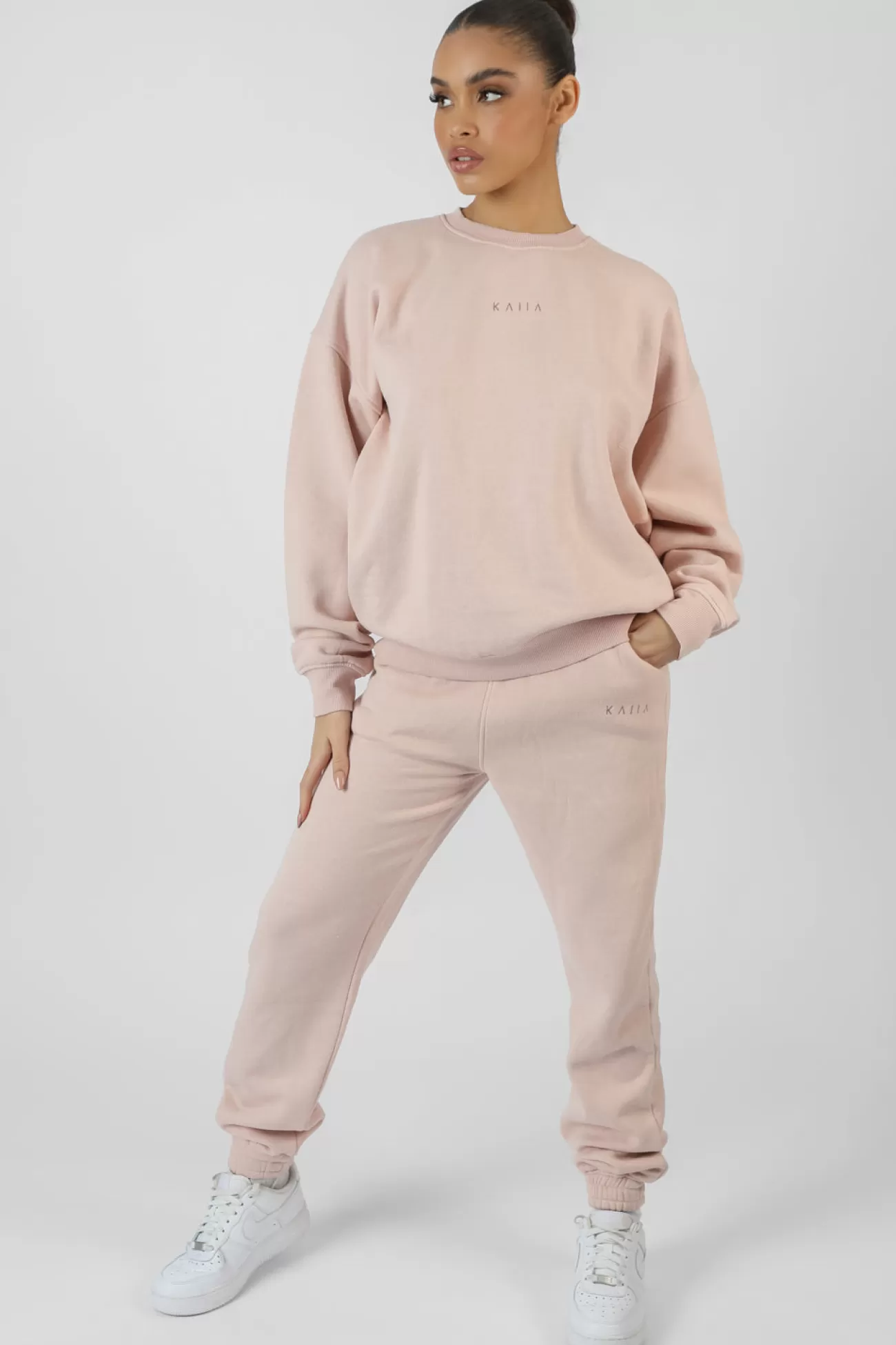 Public Desire Washed Kaiia 90's Joggers Stone Best
